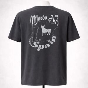 Moron AB Air Base Spain Bull Toros Graphic Shirt Large